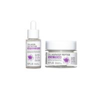 APLB - Collagen EGF Peptide Ampoule Serum - 40ml (1ea) + Facial Cream - 55ml (1ea) Set