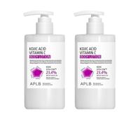 APLB - Kojic Acid Vitamin C Body Lotion - 300ml DUO Set