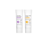 APLB - Retinol Vitamin C Vitamin E & Collagen EGF Peptide Sunscreen SPF50+ PA++++ - (40ml*2pcs) Set