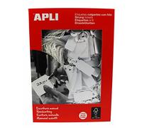 APLI 386 - Etichette pendenti bianche 13 x 34 mm 1.000 u.