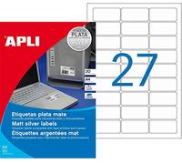 APLI 10070 - Etichette, 20 fogli
