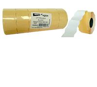 Apli 100923, Etichette per Etichettatrici 6 Rotoli da 1000 Etichette , 26 x 16 mm, Bianco