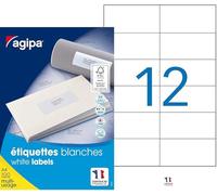 APLI 101032 Scatola di 1200 etichette multiuso A4 105 x 49,39 mm