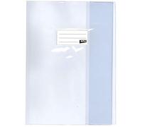APLI 101618 - Set di 10 copriquaderni in PVC 19/100° 24 x 32 cm, incolore