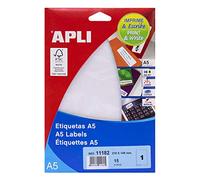 APLI 11182 - Blister con etichette, 15 Pezzi