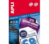 Applicazione di etichette permanenti bianche 297,0 x 420,0 mm (A3) 100 fogli NEW