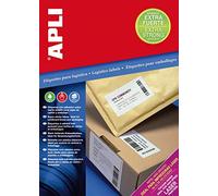 APLI 11786 - Etichette extra resistenti, 210 x 148 mm, confezione da 100