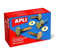 APLI 12288 - Confezione da 100 clip parigine con occhielli 18 mm