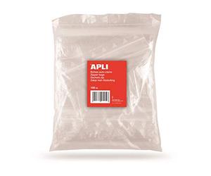 APLI 13133 - Borsa autobloccante, confezione da 100 pezzi, 250 x 350 mm