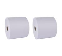 APLI 13463- Confezione da 16 rotoli di carta termica, bianco, 80 x 45 x 12 mm