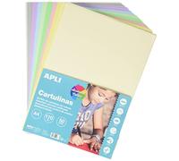 Apli - Cartoncini Colorati Set da 50 Pezzi, A4, Multicolore