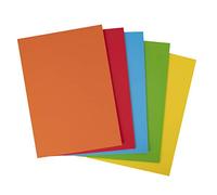 APLI 15117 Cartoncini Colorati Set da 50 Pezzi, Colori Intensi Assortiti, A4