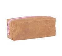 APLI 18953 - Astuccio multiuso texture Kraft - Rosa - Astuccio - Astuccio per la scuola