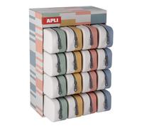 APLI 20652 - Espositore astucci bicolore in silicone Up North colori assortiti