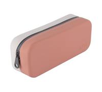 APLI 20657 - Astuccio scuola bicolore rosa e grigio in silicone Up North