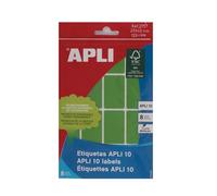 APLI 2757-Etichette APLI 10 verdi 25,0 x 40,0 mm 8 fogli