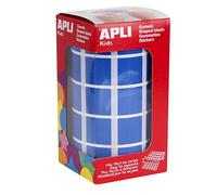Apli 946021 - Rullo gomets quadrati 20.0 blu