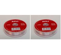 Apli 946040 - Bobina corda nylon 0.35mm 100m 808 (Confezione da 2)