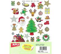 APLI, Adesivi Natale 3 hojas