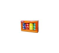 APLI AGIPA - Confezione Da 4 Rotoli Manopole Xl In Bl / Rou / Ja / Ver
