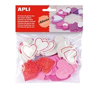 APLI - Borsa forme adesive EVA Cuori Porporina