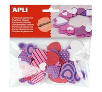 APLI - Borsa Forme adesive Eva Cuori Stampato