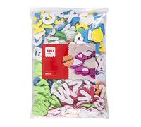 APLI - Borsa forme adesive EVA Lettere MAXI assortiti