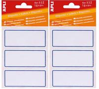 APLI Borsa Scuola Blu 34x78mm 18pz (Confezione da 2)