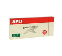 Apli Classic 3 blocchi da 100 banconote adesive 40 x 50 mm - colore giallo NEW