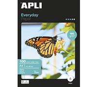 APLI Decadry 011475 Glossy Carta Fotografica, 100 Pezzi