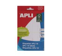 APLI - etichette 20 x 75 mm bianco