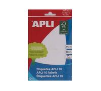 APLI - etichette 53 x 82 mm bianco