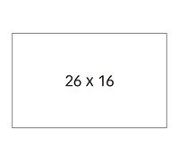 Pack 6 Rollos de Etiquetas APLI 26 x 16 mm 1.000 unidades - PL100917