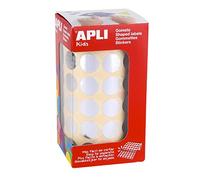 APLI Kids 11630 - Rotolo di gomme rotonde, 15 mm, colore: argento