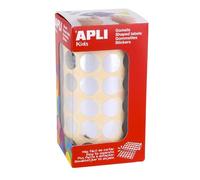 APLI Kids 11630 - Rotolo di gomme rotonde, 15 mm, colore: argento
