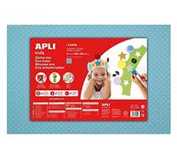 APLI Kids 13409-Gomma EVA stampata pois 600 x 400 mm 3 fogli