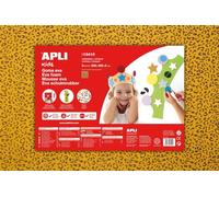 Gomma Eva 60x40 cm Stampa leopardo giallo marrone