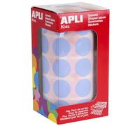 APLI Kids 16723 - Rollos Gomets Redondos Azul Claro, 20,0 Mm