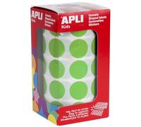APLI Kids 16724 - Rollo Gomets Redondos, Verde Claro, 20,0 Mm