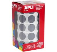 APLI Kids 16725 - Rollos Gomets Redondos Gris, 20,0 Mm