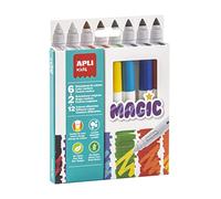 Apli Kids 16808 - Pennarelli Magic 8 pz., unica