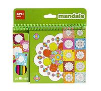 APLI Kids 17151 - Blocco pittura e colori Mandala