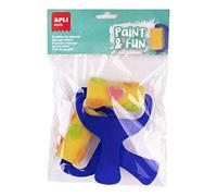 APLI, Kids 18715 - Rulli bambini in spugna per pittura con forme - 2 pz.