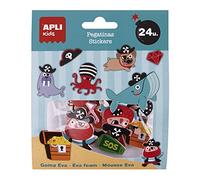 APLI Kids 18877 - Adesivi Pirati - Adesivi tematici in EVA 24 u.