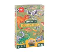 APLI Kids 20139 - Gioco magnetico educativo Dinosauri - Tavola con 44 pezzi magnetici e schede esplicative - Riciclato per bambini a partire da 5 anni