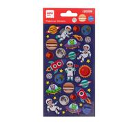 APLI Kids 20209 - Adesivi Spazio; 1 foglio con adesivi permanenti. Ideali per scrapbooking, decorazioni o fai da te