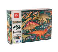 APLI Kids 20609 - Puzzle dinosauri e animali estinti, 200 pezzi