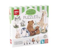 APLI Kids 20634 - My First Puzzle Mamma e suo bambino, 5 puzzle progressivi