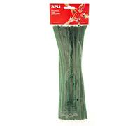 Apli Kids Borsa per pulire le impronte verde, Ø 6 mm x 300 mm, 50 Unità