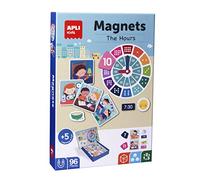 APLI Kids- Magnet impara Le Ore, Multicolore, 18573